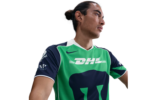 Nike Pumas UNAM 2025 - 26 Third Jersey - Green Shock/Blue Void/White
