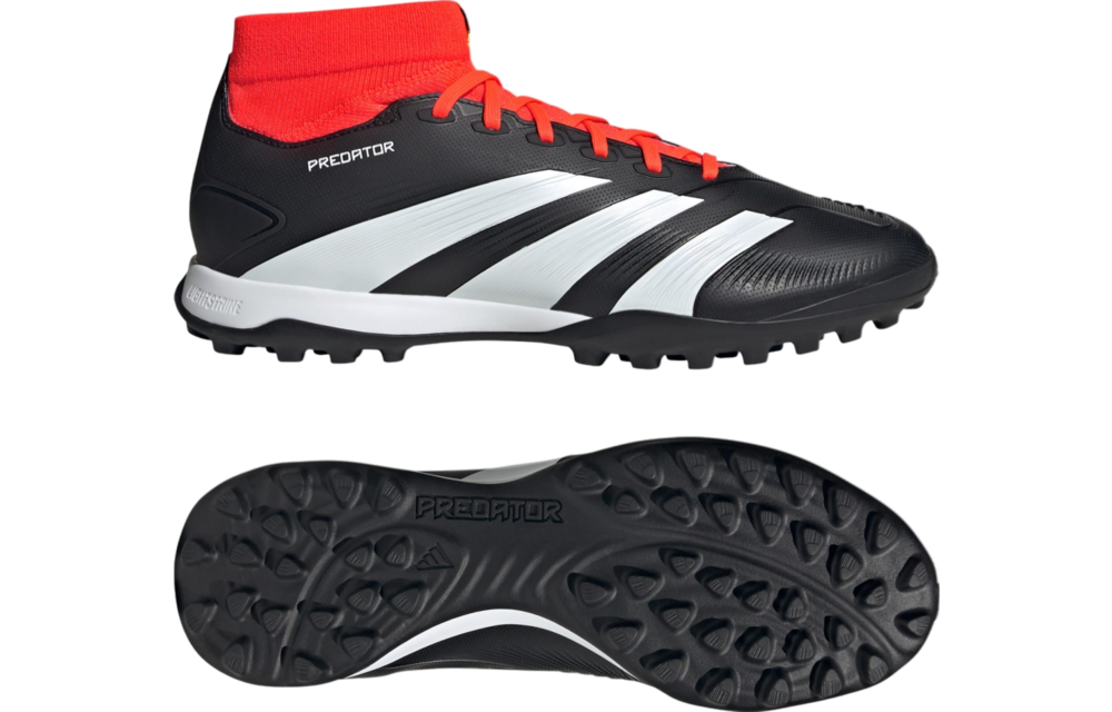 adidas Predator League TF Turf -Core BlackCloud White/Solar Red