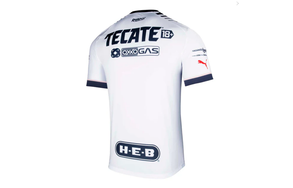 Puma Monterrey 2022 -23 Home Jersey - Navy Blue/White