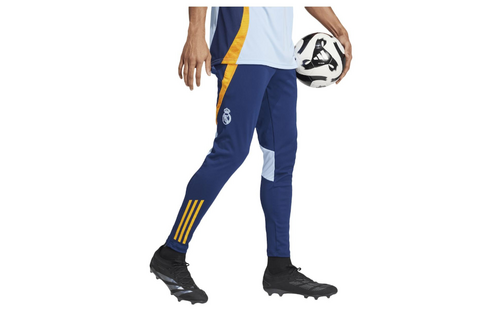 adidas Youth Real Madrid 2024 -25 Tiro Training Pants - Navy Blue/Crew Orange/Glow Blue
