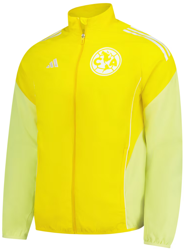adidas Club America 2025 - 26 Tiro Competition Presentation Jacket - Team Yellow