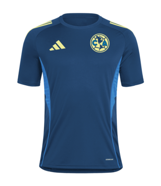 adidas adidas Club America 2025 - 26 Tiro 25 Competition Prematch Jersey - Legend Marine/Shock Cyan
