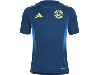 adidas Club America 2025 - 26 Tiro 25 Competition Prematch Jersey - Legend Marine/Shock Cyan