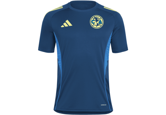 adidas Club America 2025 - 26 Tiro 25 Competition Prematch Jersey - Legend Marine/Shock Cyan
