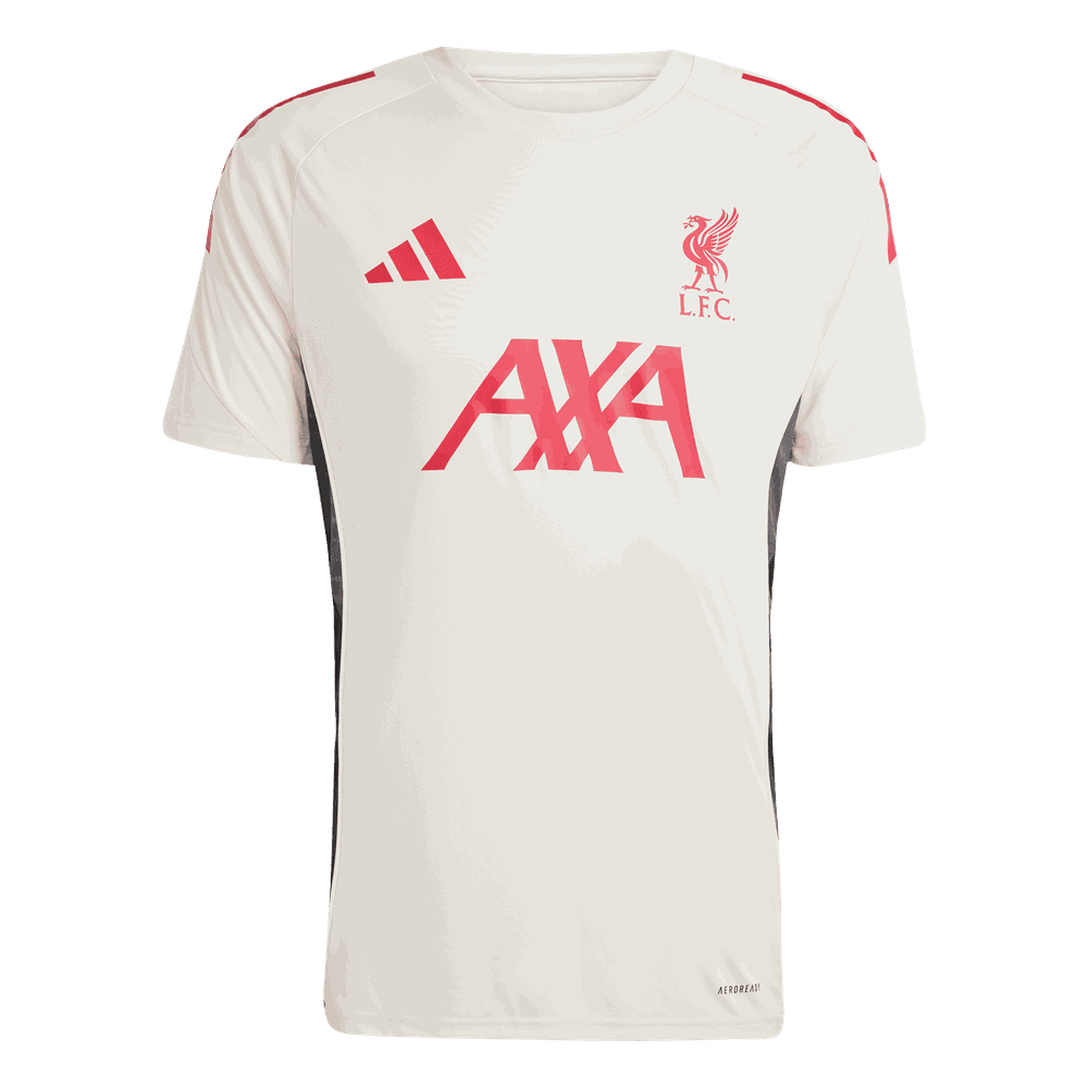 adidas Liverpool 2025 - 26 Tiro 25 Competition Prematch Jersey - Wonder White