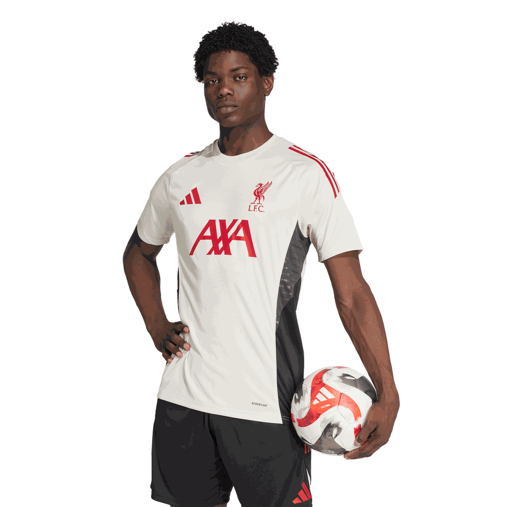 adidas Liverpool 2025 - 26 Tiro 25 Competition Prematch Jersey - Wonder White