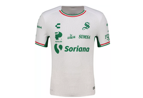Charly Santos Laguna 2025 - 26 Un Solo Latir Box Edition Third Jersey - White/Green