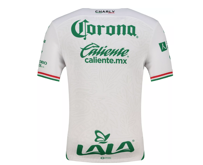 Charly Santos Laguna 2025 - 26 Un Solo Latir Box Edition Third Jersey - White/Green