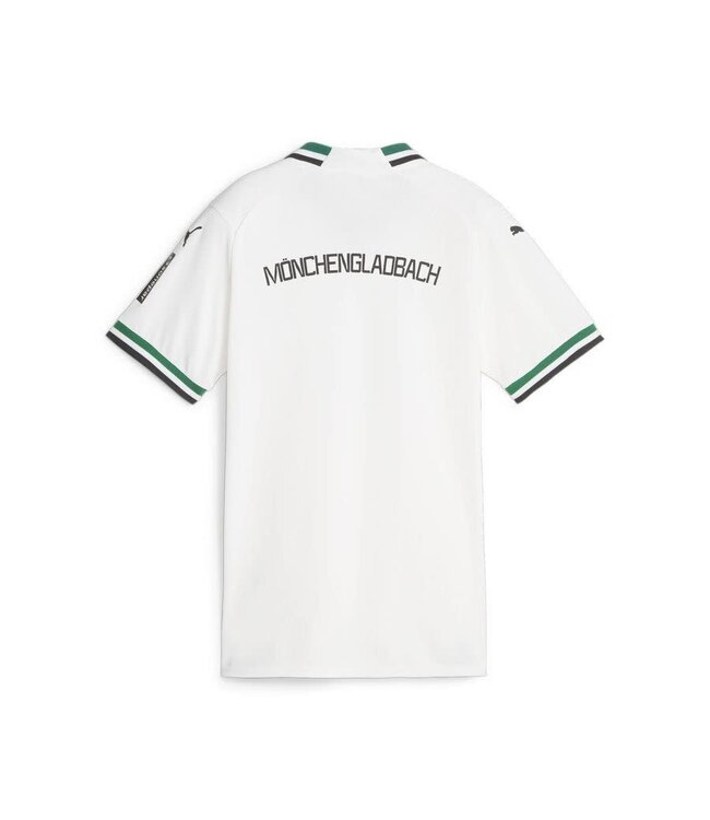 Puma Puma Borussia Mönchengladbach 2023-24 Home Soccer Jersey - White/Power Green