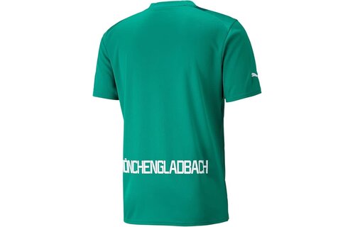 Puma Borussia Mönchengladbach 2023-24 Away Soccer Jersey - Porcelain/Anise Flower