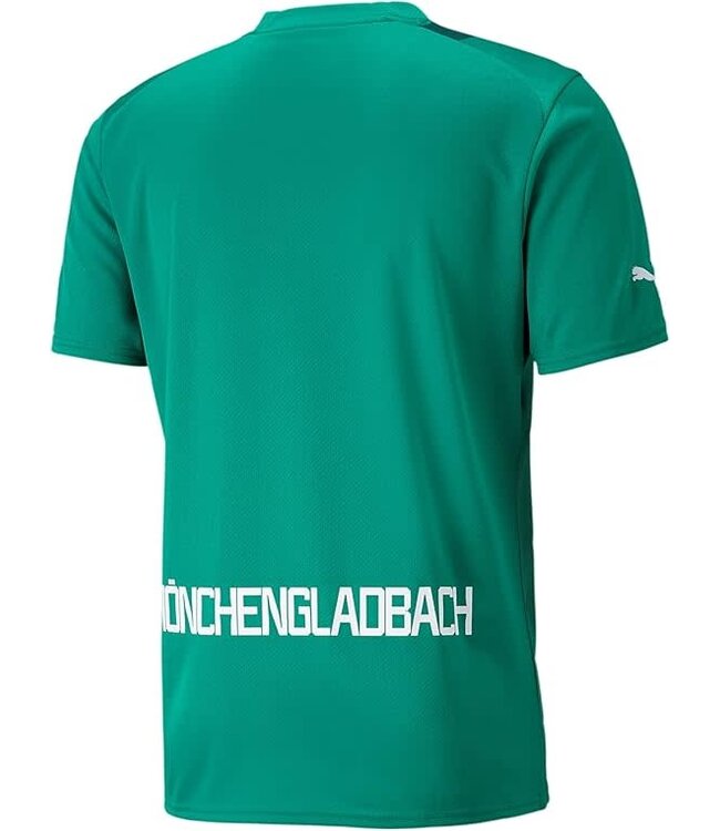 Puma Puma Borussia Mönchengladbach 2023-24 Away Soccer Jersey - Porcelain/Anise Flower