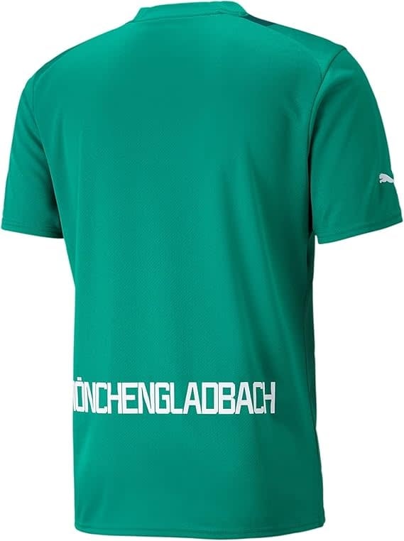 Puma Borussia Mönchengladbach 2023-24 Away Soccer Jersey - Porcelain/Anise Flower
