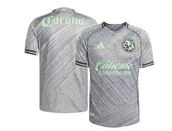 adidas Club America 2025 - 26 Authentic Third Jersey - Grey