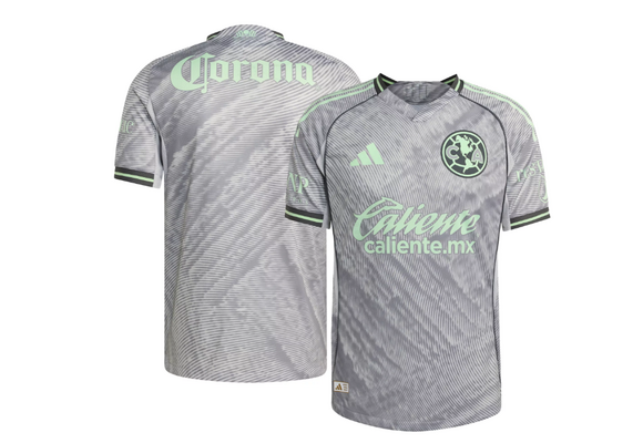 adidas Club America 2025 - 26 Authentic Third Jersey - Grey