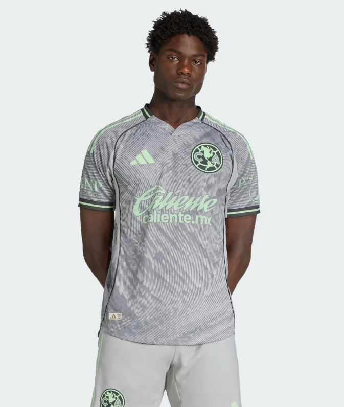 adidas Club America 2025 - 26 Authentic Third Jersey - Grey
