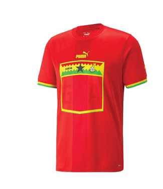 Puma Puma Ghana World Cup 2022 Away Jersey - Red/Dandelion