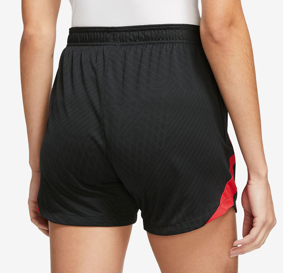 Nike Womens USA United States USWNT 2023-24 DriFit Strike Shorts - Black/Speed Red