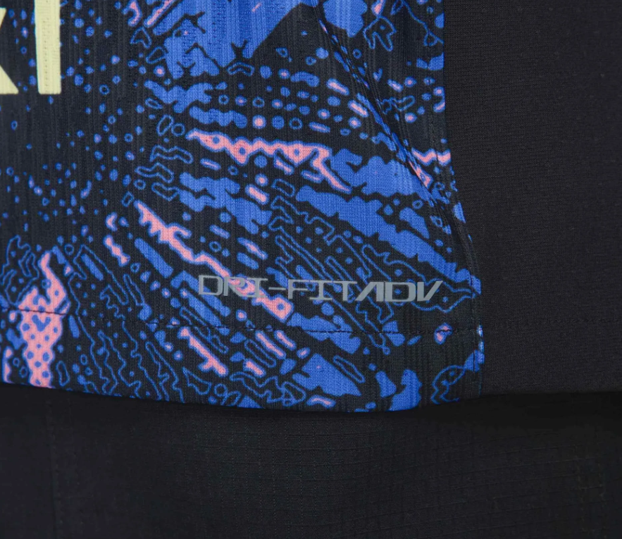 Nike Club America 2024-25 Authentic Third Jersey - Medium Blue/Black/Lemon Chiffon