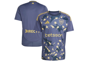 adidas Boca Juniors 2024-2025 Third Jersey - Shadow Navy/Pyrite