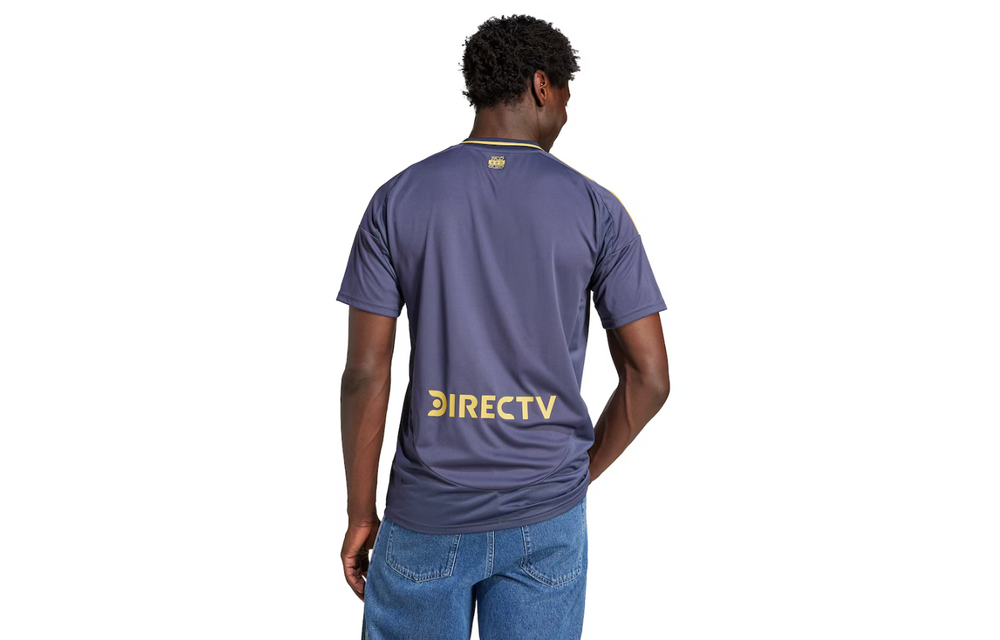 adidas Boca Juniors 2024-2025 Third Jersey - Shadow Navy/Pyrite