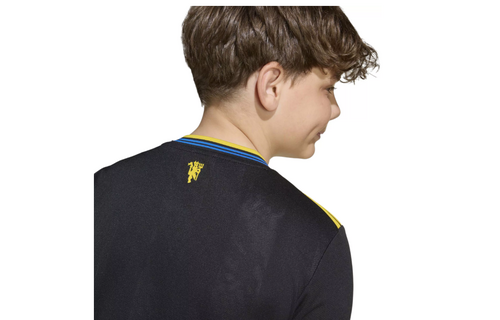 adidas Youth Manchester United 2025 - 26 Third Jersey - Black