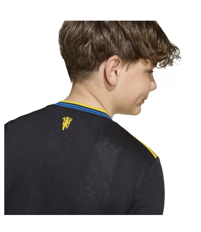 adidas adidas Youth Manchester United 2025 - 26 Third Jersey - Black