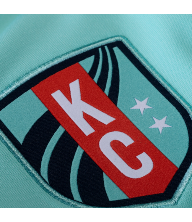 Nike Nike NWSL Kansas City KC Current 2025 Anthem Jacket - Hyper Turquoise/Dark Obsidian