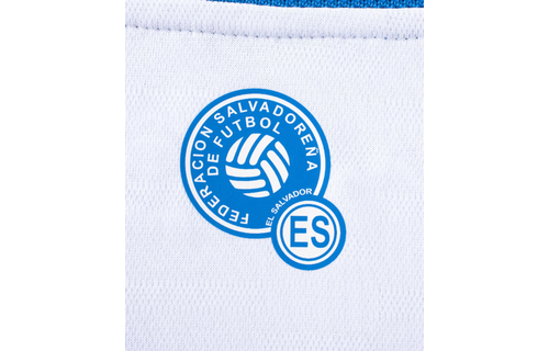 Umbro 2025 El Salvador Away Jersey - White/Sky Blue
