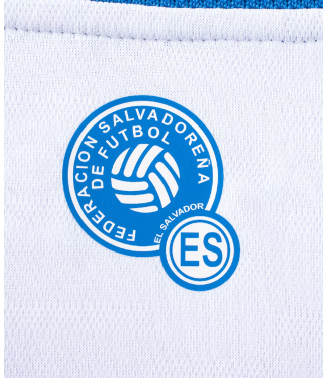 Umbro Umbro 2025 El Salvador Away Jersey - White/Sky Blue