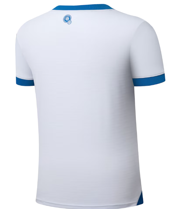Umbro 2025 El Salvador Away Jersey - Black/White/Sky Blue
