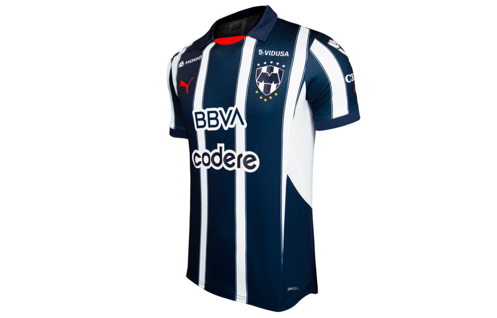 Puma Monterrey 2024 - 25 Authentic Home Jersey - Night Indigo/White