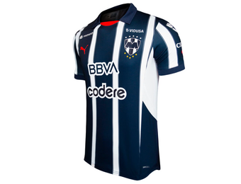 Puma Monterrey 2024 - 25 Authentic Home Jersey - Night Indigo/White