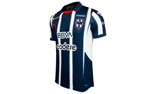 Puma Monterrey 2024 - 25 Authentic Home Jersey - Night Indigo/White