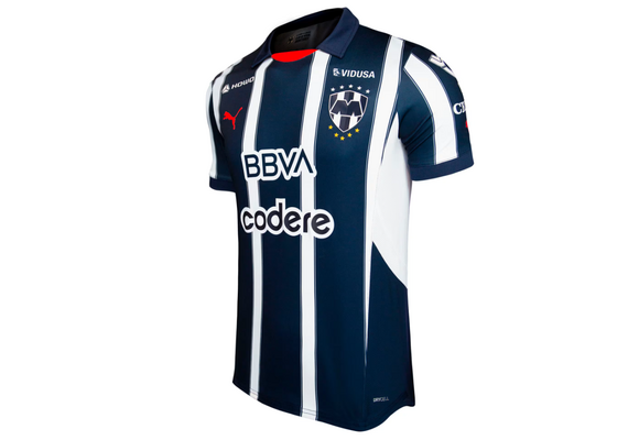 Puma Monterrey 2024 - 25 Authentic Home Jersey - Night Indigo/White