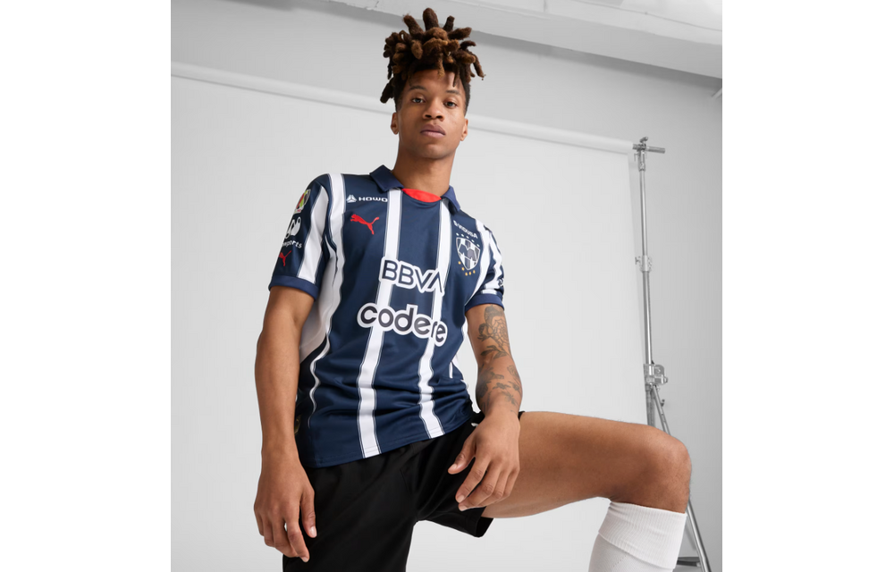 Puma Monterrey 2024 - 25 Authentic Home Jersey - Night Indigo/White