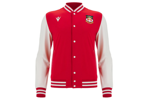 Macron Wrexham AFC 2025 - 26 Authentic Varsity Jacket - Red/White