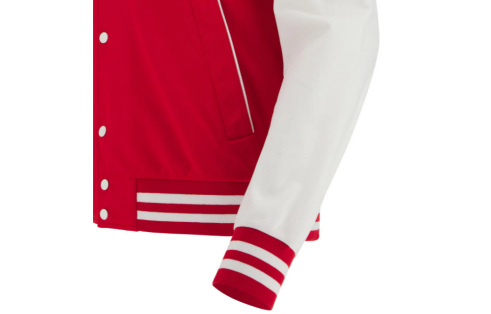 Macron Wrexham AFC  2025 - 26 Authentic Varsity Jacket - Red/White