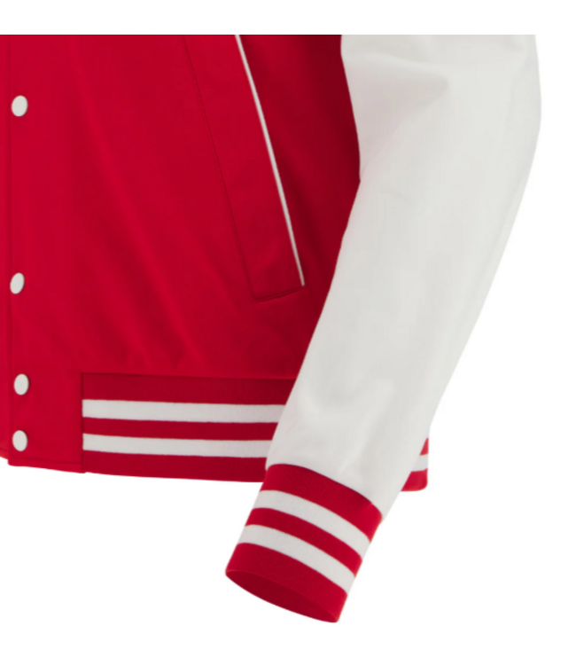 Macron Macron Wrexham AFC  2025 - 26 Authentic Varsity Jacket - Red/White