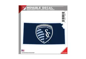 WinCraft Sporting Kansas City State Line All Surface 6 x 6 Decal