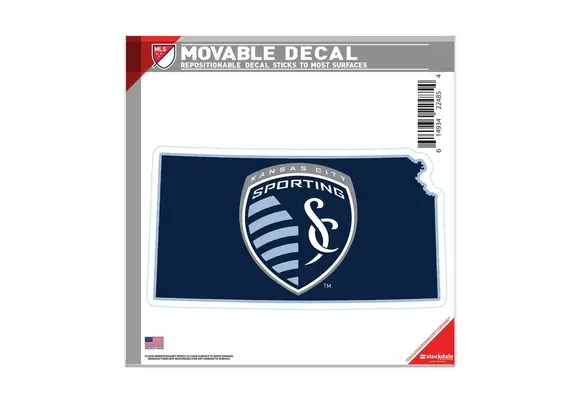 WinCraft Sporting Kansas City State Line All Surface 6 x 6 Decal