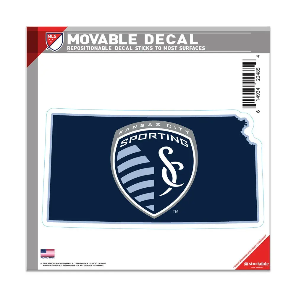 WinCraft Sporting Kansas City State Line All Surface 6 x 6 Decal