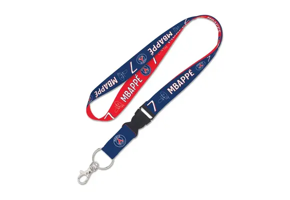Wincraft Paris Saint Germain PSG Lanyard w/ Detachable buckle - Mbappe