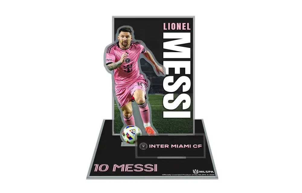 Wincraft Lionel Messi - Inter Miami  CF Premium Acrylic Stand Up Set