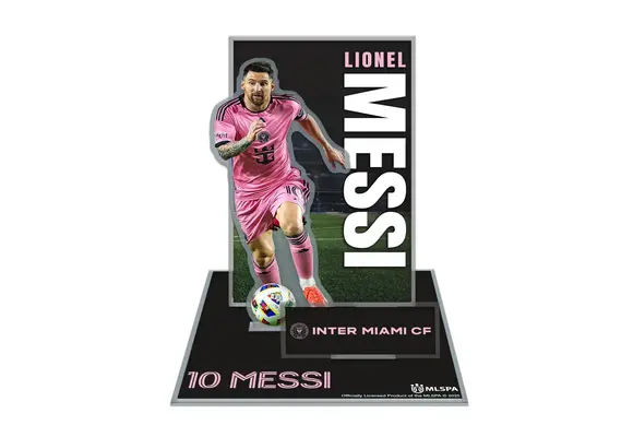 Wincraft Lionel Messi - Inter Miami  CF Premium Acrylic Stand Up Set