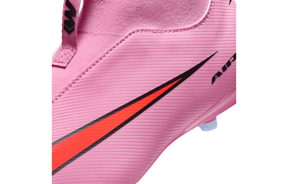 Nike Jr Zoom Mercurial Superfly 10 Academy FG Cleats - Magic Flamingo/Total Crimson/Black
