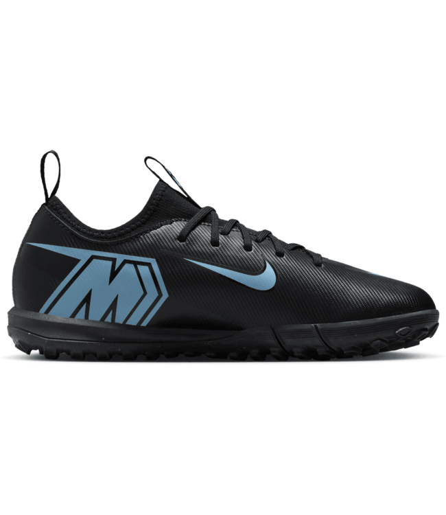 Nike Nike Jr. Zoom Mercurial Vapor 16 Academy TF Fear Nothing Turf Shoes- Black/Ice Blue