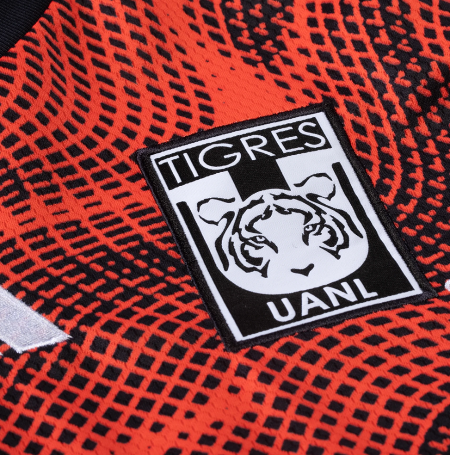 adidas UANL Tigres 2023 - 24 Third Jersey - Power Orange/Black/Multi