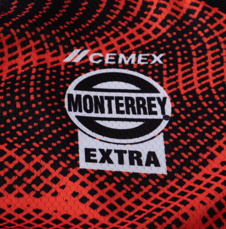 adidas UANL Tigres 2023 - 24 Third Jersey - Power Orange/Black/Multi