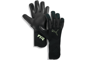 Puma Future Ultimate NC Pro Goalie Goalkeeper Gloves - Black/Green Terrain/Fizzy Light
