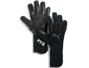 Puma Future Ultimate NC Pro Goalie Goalkeeper Gloves - Black/Green Terrain/Fizzy Light